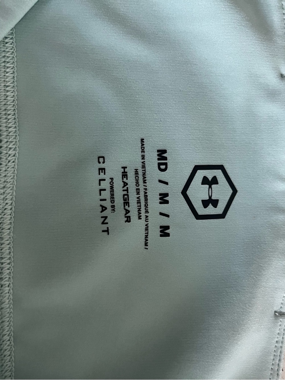 Under Armour Mint Green Women’s' Performance Leggings Medium NWOT - Picture 8 of 9